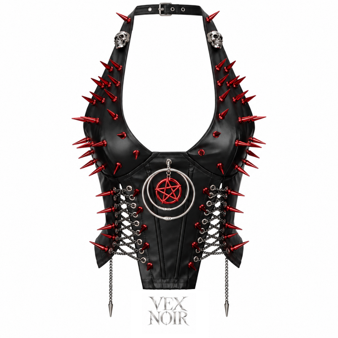 VEX NOIR — Relic Halter Top